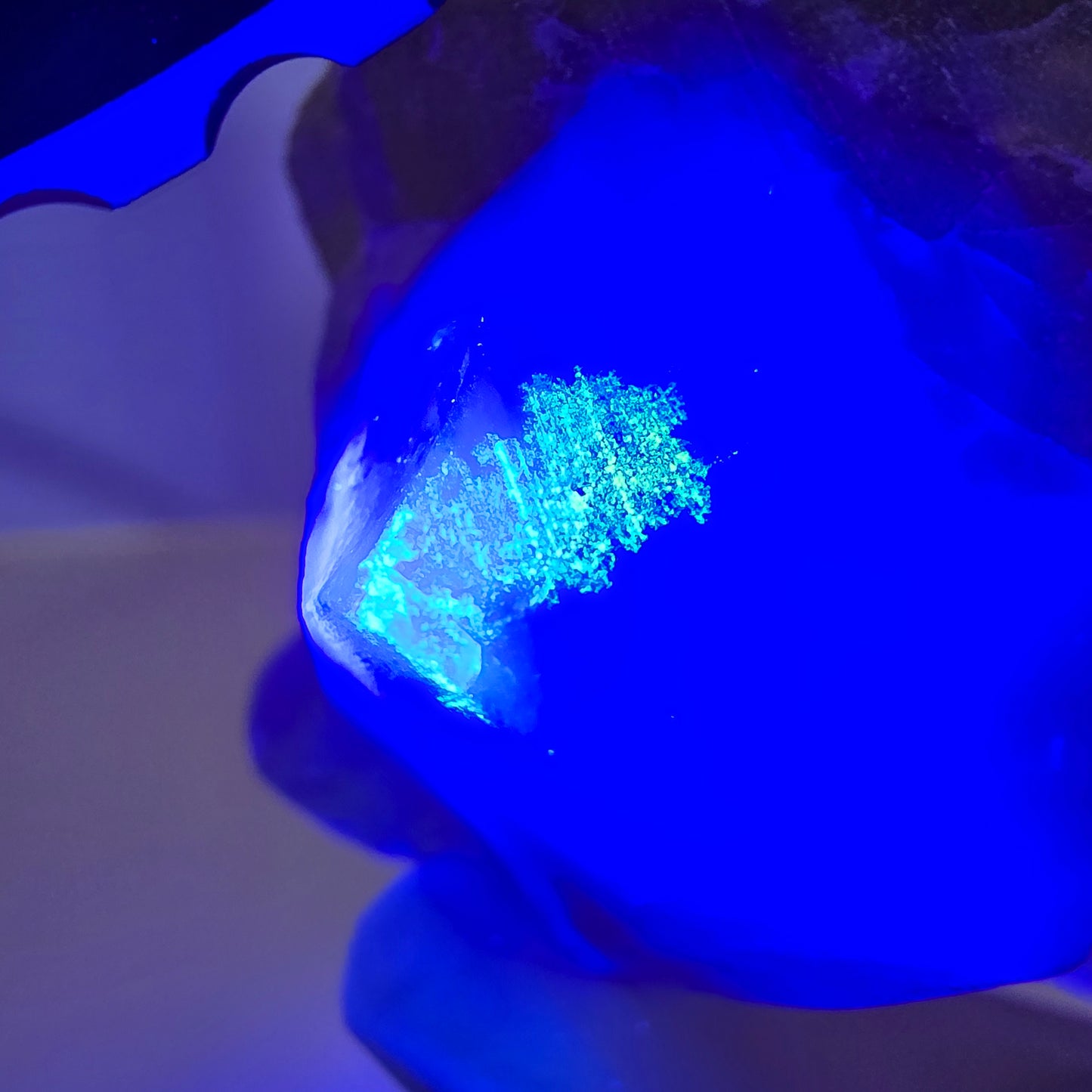 Phantom Fluorit Würfel Stufe, gelb grün Okorusu, Namibia 75*39*31mm