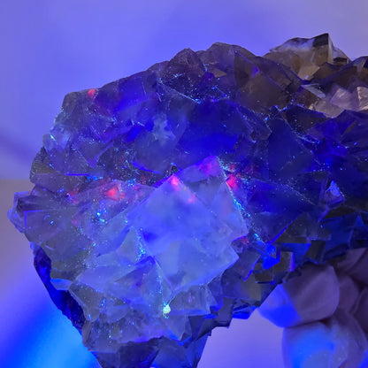 Phantom Fluorit Würfel Stufe, gelb grün Okorusu, Namibia 91*41*28mm