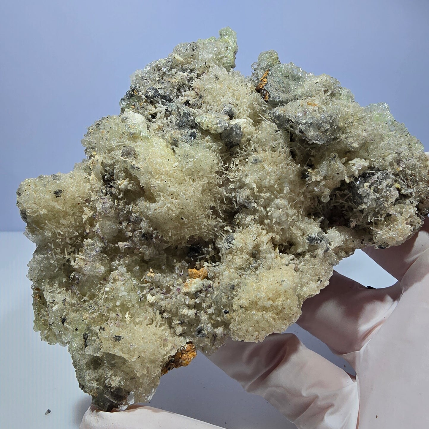 Große Hyalit Opal (UV Mineral) Stufe Erongo, Namibia 118*94*31mm