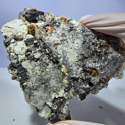 Große Hyalit Opal (UV Mineral) Stufe Erongo, Namibia 118*94*31mm