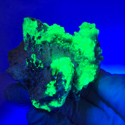 Große Hyalit Opal, Orthoklas, Muskovit Stufe Erongo, Namibia 65*61*56mm