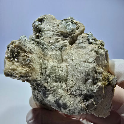 Große Hyalit Opal, Orthoklas, Muskovit Stufe Erongo, Namibia 65*61*56mm