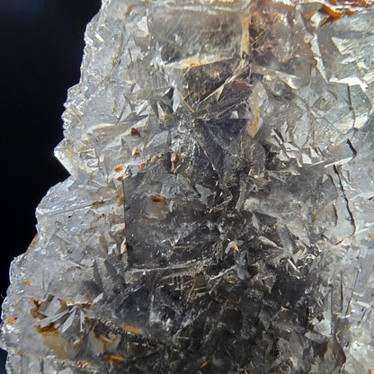 Cube de fluorite fantôme transparent de qualité violet Okorusu, Collection namibie 41*31*14mm