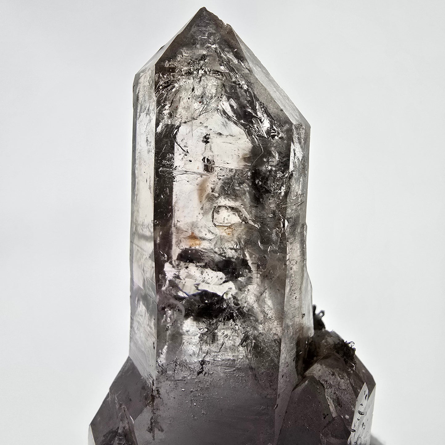 Enhydro Skeleton Amethyst DT Scepter 4x Bubble Valentine Pocket Gobobs. Namibie 119 x 40 x 34 mm 