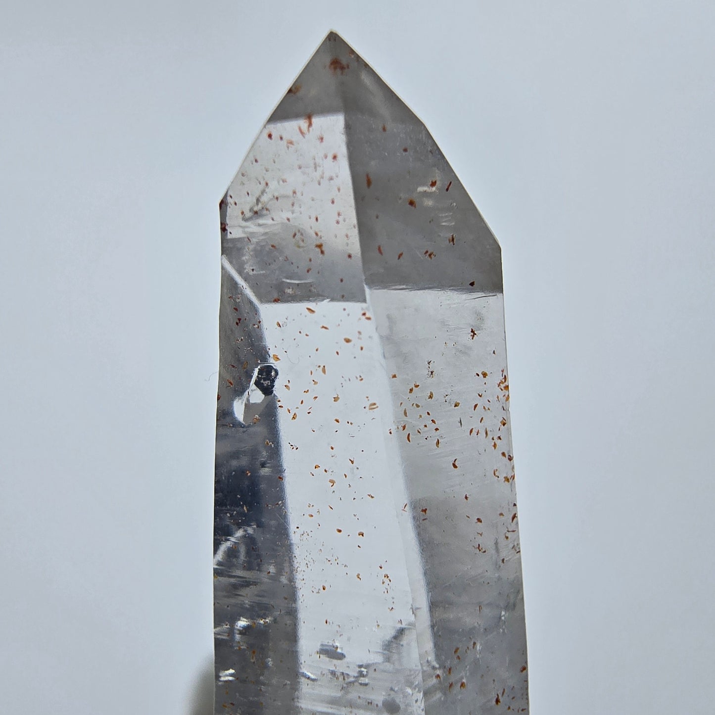 Enhydro Phantom Rauchquarz Spitze 1x Blase Goboboseb, Namibia 44*14*12mm