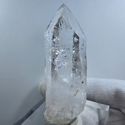 Enhydro Phantom Smoky Quartz Scepter, 2x Bubble Valentine Pocket Goboboseb Namibia 67*23*20mm 