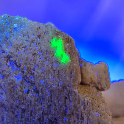 Hyalit Opal, Orthoklas, Rauchquarz, Muskovit, Schörl Turmalin Erongo, Namibia 57*38*28mm