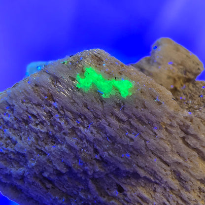 Hyalit Opal, Orthoklas, Rauchquarz, Muskovit, Schörl Turmalin Erongo, Namibia 57*38*28mm