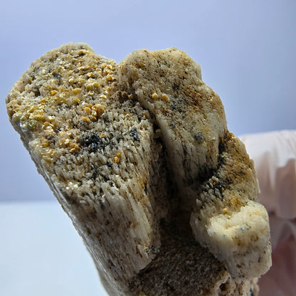 Hyalit Opal, Orthoklas, Rauchquarz, Muskovit, Schörl Turmalin Erongo, Namibia 57*38*28mm