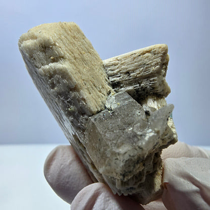 Orthoklas, Aquamarin, Hyalit Opal, Rauchquarz, Schörl Turmalin Erongo, Namibia 49*32*25mm