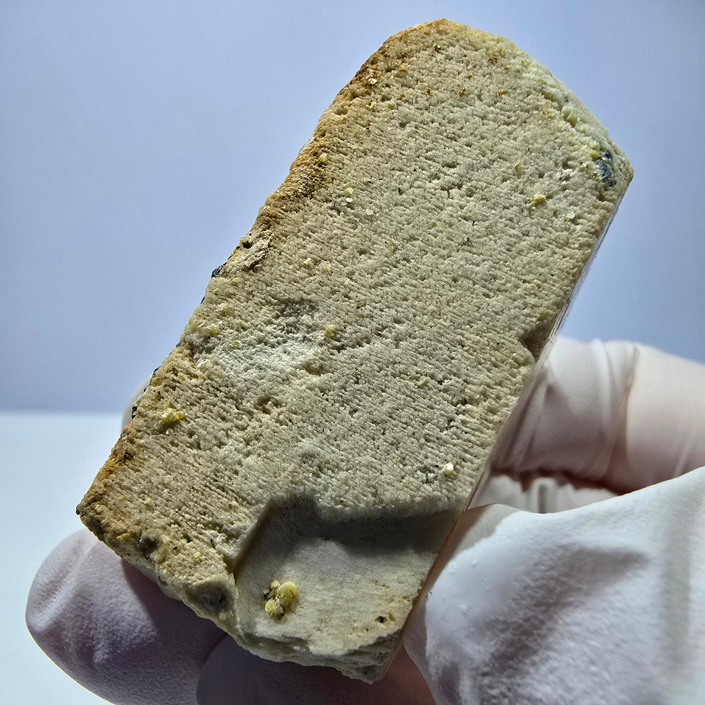 Seltene Hyalit Opal, Orthoklas, Schörl Turmalin, Muskovit Stufe Erongo, Namibia 49*32*30mm