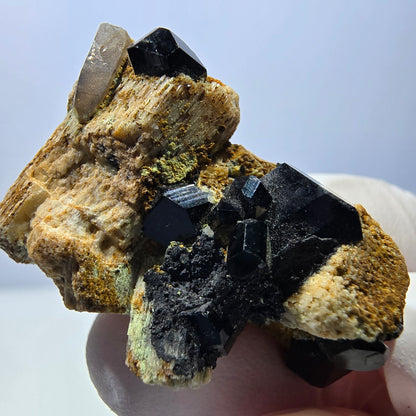 Seltene Orthoklas, Schörl Turmalin Stufe Erongo, Namibia 33*22*17mm