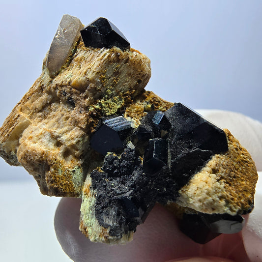 Seltene Orthoklas, Schörl Turmalin Stufe Erongo, Namibia 33*22*17mm