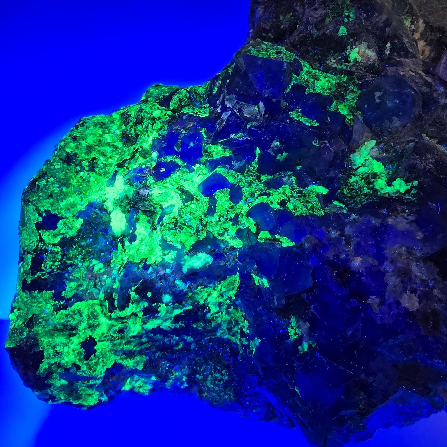 XL Fluorite, Smoky Quartz, Hyalite, Schörl Tourmaline, Muscovite Erongo, Namibia 150*129*55mm 