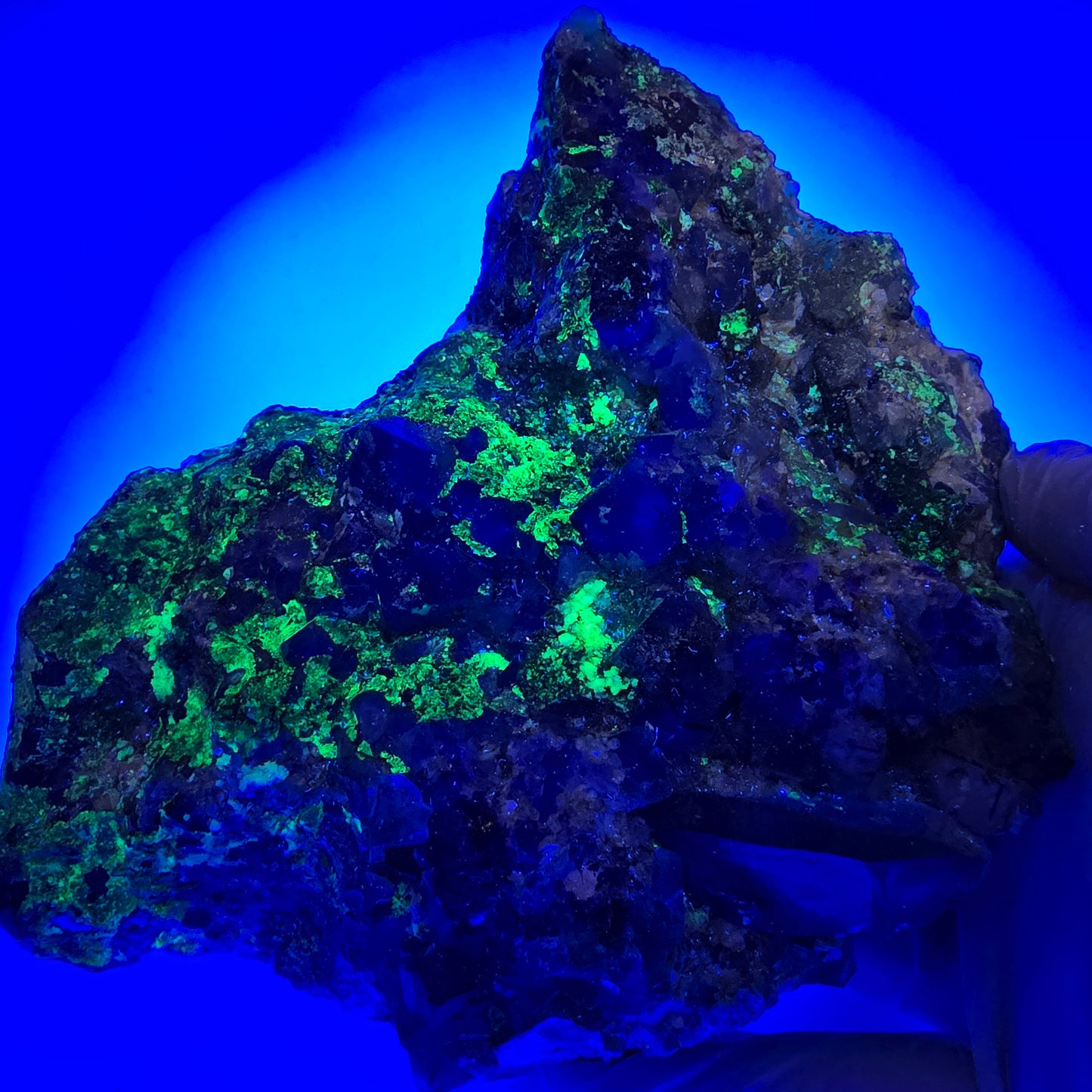 XL Fluorite, Smoky Quartz, Hyalite, Schörl Tourmaline, Muscovite Erongo, Namibia 150*129*55mm 