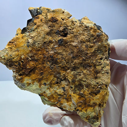 Große Rauchquarz, Schörl Turmalin, Orthoklas Stufe Erongo, Namibia 102*90*40mm