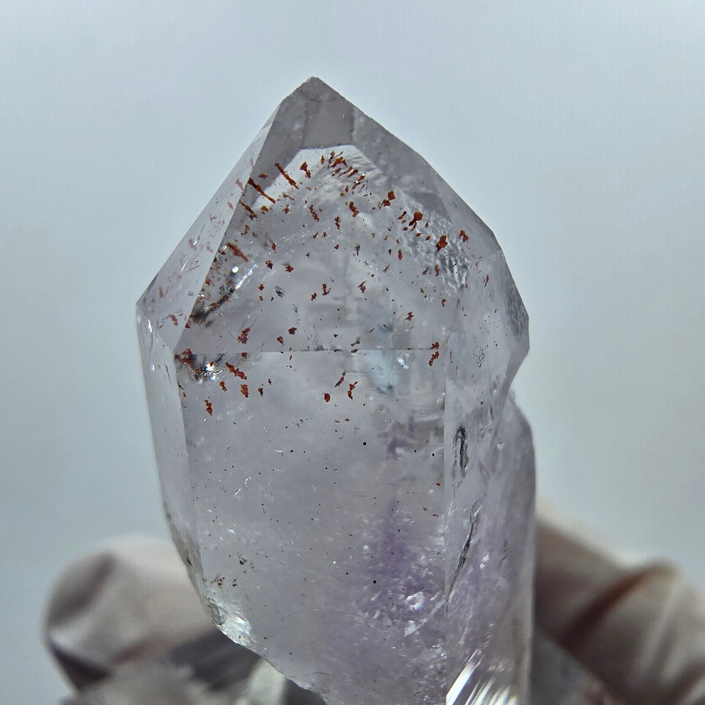 Harlekin Lemurian Phantom Amethyst Streep Mine Goboboseb, Namibia 35*19*16mm