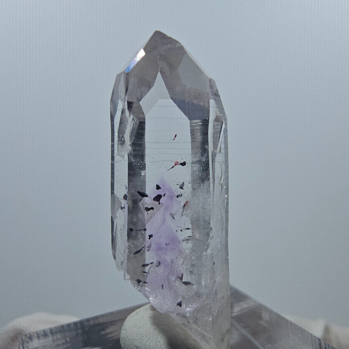 Harlekin Lemurian Phantom Amethyst Streep Mine Goboboseb, Namibia 31*11*9mm