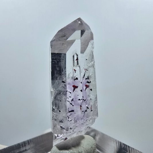 Harlekin Lemurian Phantom Amethyst Streep Mine Goboboseb, Namibia 31*11*9mm