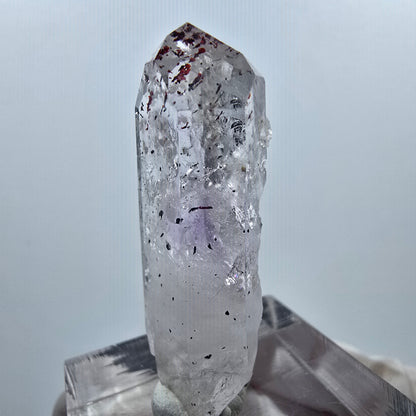 Harlekin Lemurian Phantom Amethyst Spitze Streep Mine Goboboseb, Namibia 37*15*9mm