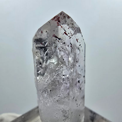 Harlekin Lemurian Phantom Amethyst Spitze Streep Mine Goboboseb, Namibia 37*15*9mm