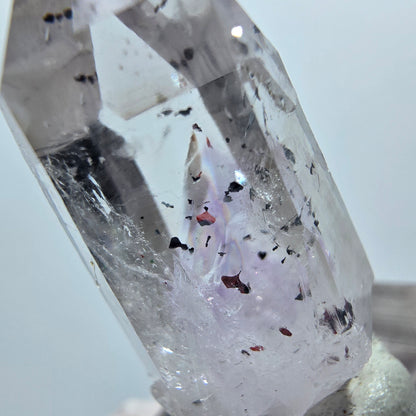 Harlekin Lemurian Phantom Amethyst Spitze Streep Mine Goboboseb, Namibia 32*16*14mm