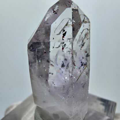 Harlekin Lemurian Phantom Amethyst Spitze Streep Mine Goboboseb, Namibia 32*16*14mm