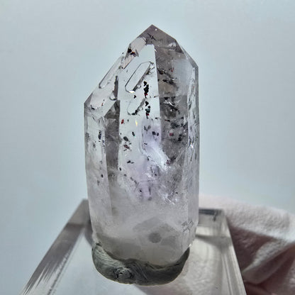 Harlekin Lemurian Phantom Amethyst Spitze Streep Mine Goboboseb, Namibia 32*16*14mm