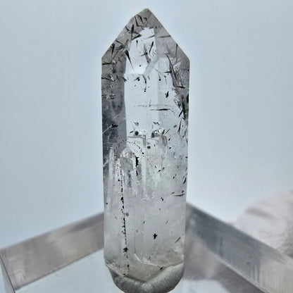 Klare Epidot Phantom Quarz Spitze Streep Mine Goboboseb, Namibia 28*10*7mm