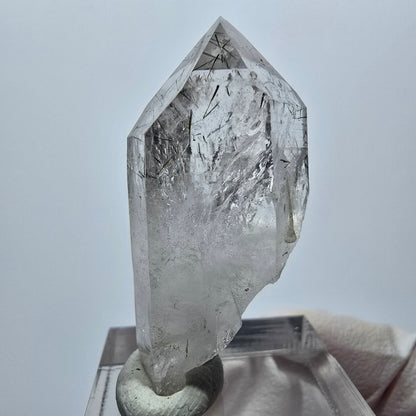 Klare Epidot Phantom Quarz Spitze Streep Mine Goboboseb, Namibia 41*19*16mm