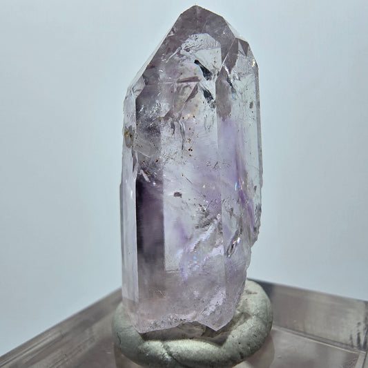 Lemurian Phantom Amethyst Spitze Streep Mine Goboboseb, Namibia 31*14*12mm