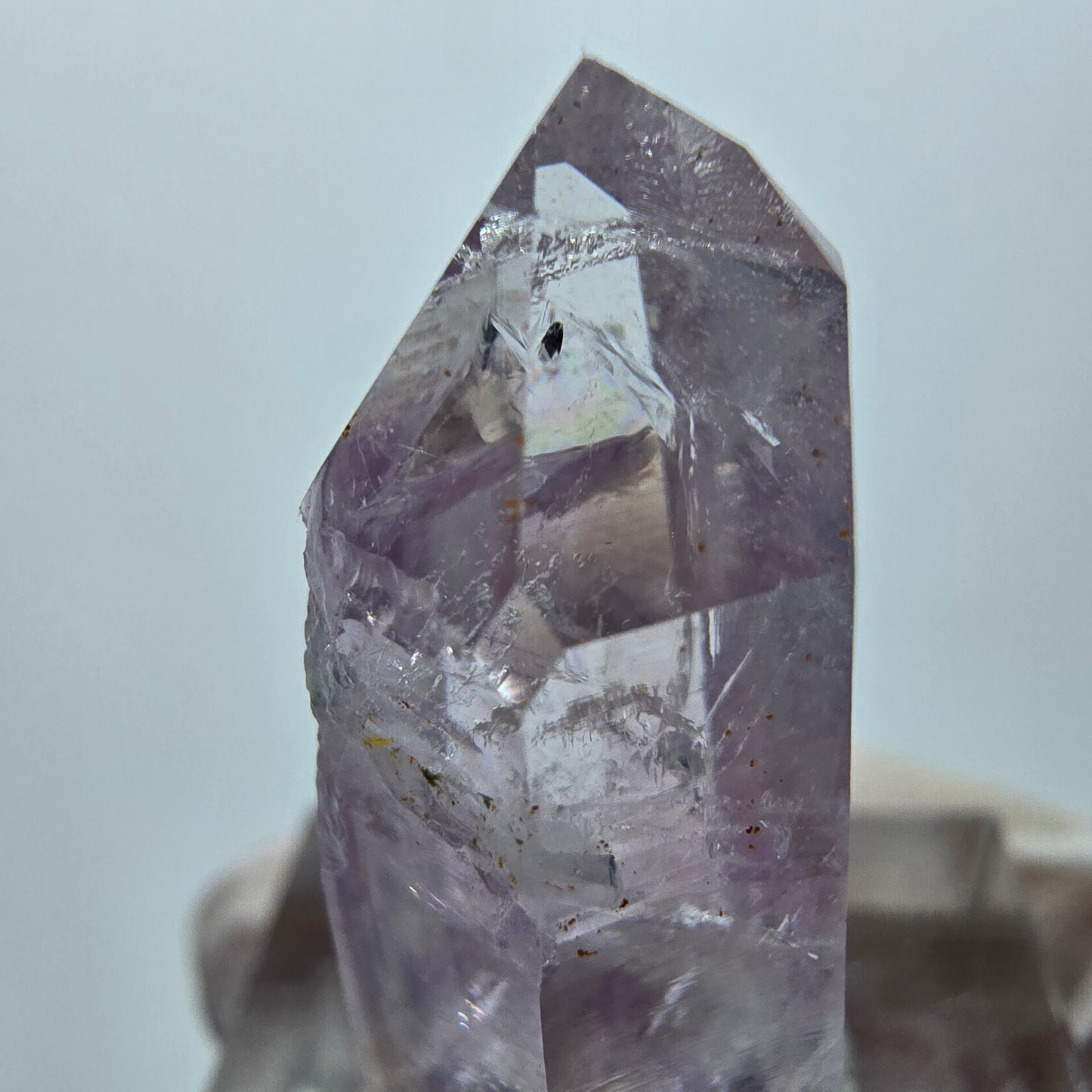 Lemurian Phantom Amethyst Spitze Streep Mine Goboboseb, Namibia 31*14*12mm