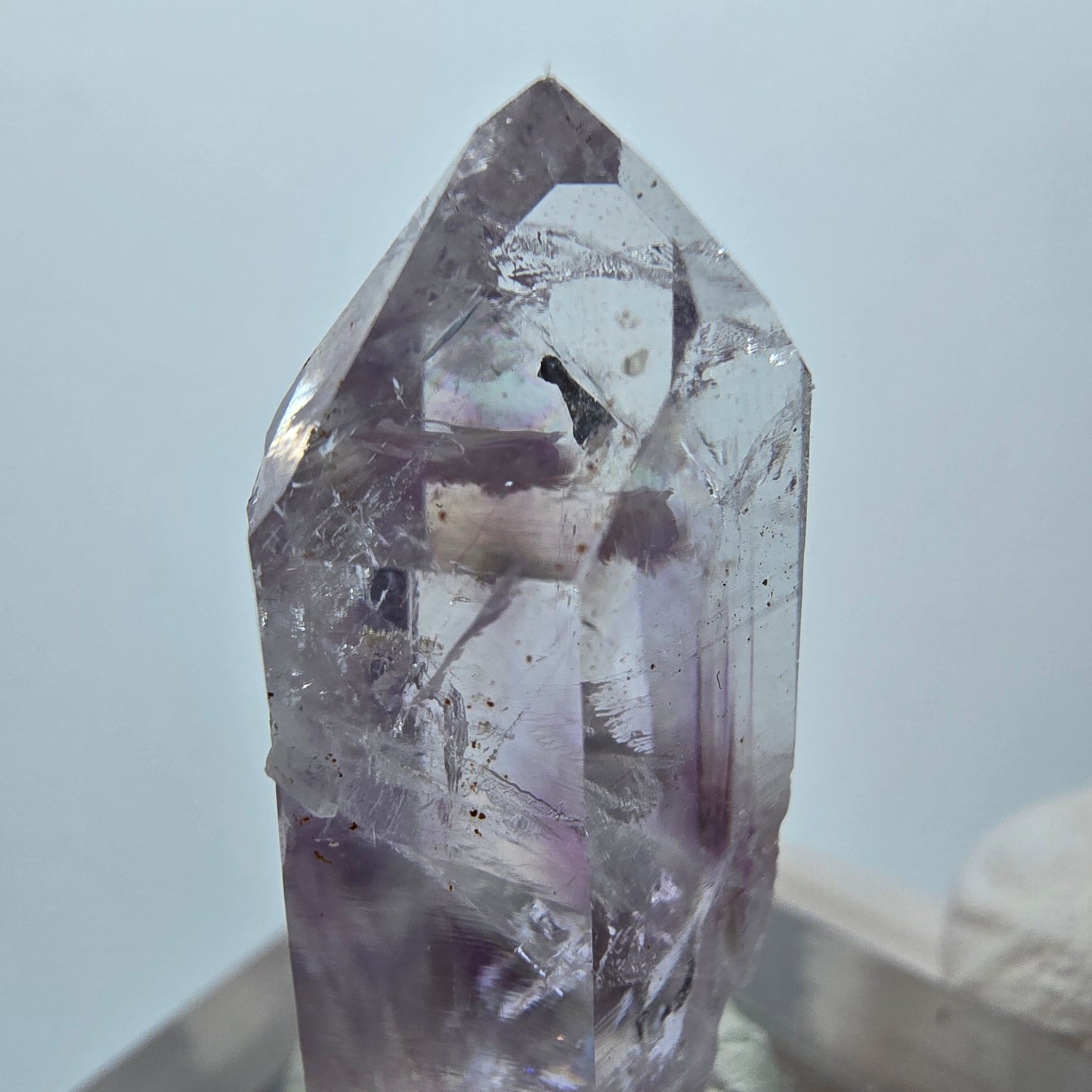 Lemurian Phantom Amethyst Spitze Streep Mine Goboboseb, Namibia 31*14*12mm