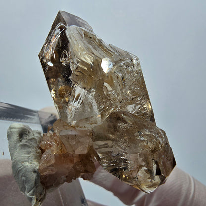 Phantom Skeleton Smoky Double-Terminated Quartz with Matrix Goboboseb, Namibia 39*28*17mm 