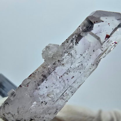 Enhydro Harlequin Lemurian Amethyst with Analcim Streep Mine Goboboseb, Namibia 33*11*10mm 