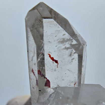 Harlekin Lemurian Phantom Quarz Spitze Streep Mine Goboboseb, Namibia 34*21*20mm
