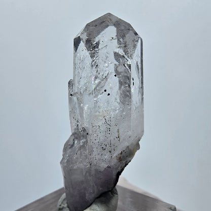 Enhydro Lemurian Phantom Quarz, Hämatit, 1x Blase Streep Mine Goboboseb Namibia 46*17*16mm
