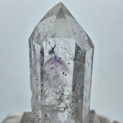 Enhydro Lemurian Phantom Amethyst mit Epidot Streep Mine Goboboseb, Namibia 39*14*13mm