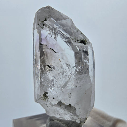 Enhydro Lemurian Phantom Amethyst mit Epidot Streep Mine Goboboseb, Namibia 40*17*14mm