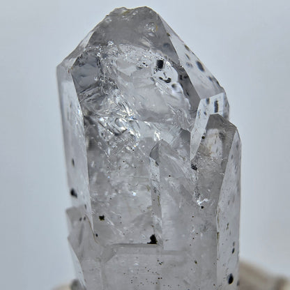 Skelett Hämatit Quarz Spitze Streep Mine Goboboseb, Namibia 38*19*14mm