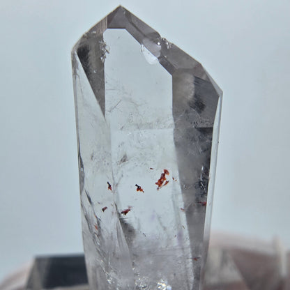 Harlekin Lemurian Phantom Amethyst Streep Mine Goboboseb, Namibia 32*10*8mm