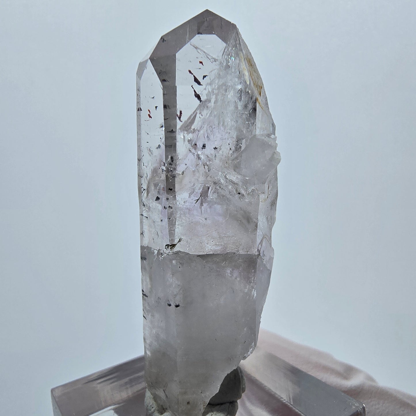 Harlekin Lemurian Phantom Amethyst Streep Mine Goboboseb, Namibia 48*15*15mm