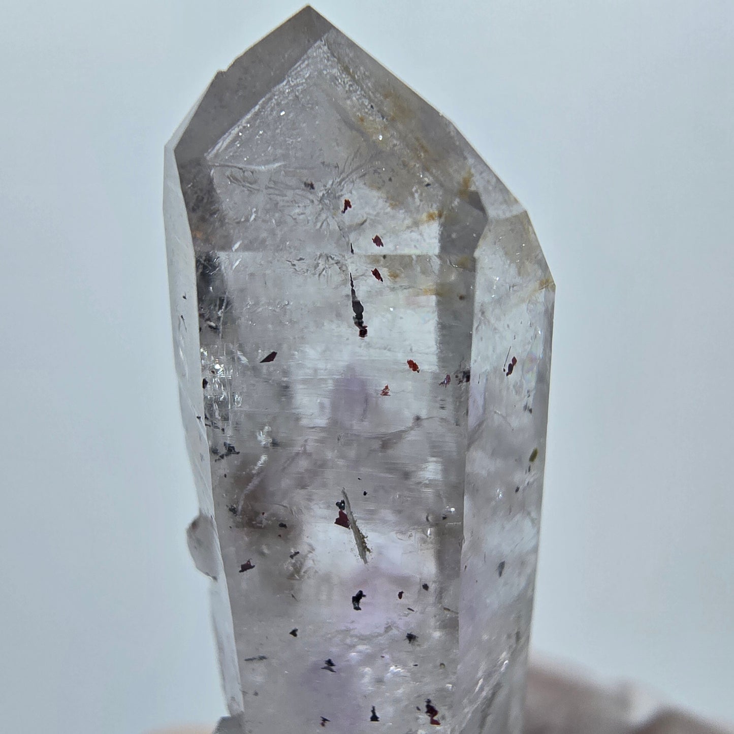 Harlekin Lemurian Phantom Amethyst Streep Mine Goboboseb, Namibia 48*15*15mm
