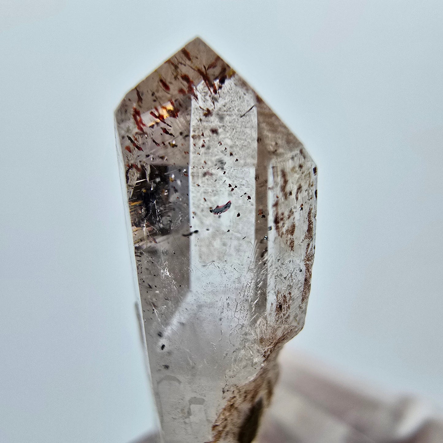 Harlekin Phantom Quarz Doppelender Streep Mine Goboboseb, Namibia 33*9*8mm