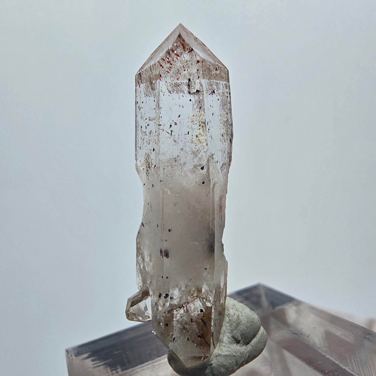 Harlekin Phantom Quarz Doppelender Streep Mine Goboboseb, Namibia 33*9*8mm