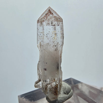 Harlekin Phantom Quarz Doppelender Streep Mine Goboboseb, Namibia 33*9*8mm