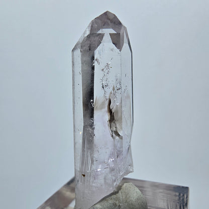 Lemurian Phantom Amethyst Spitze Streep Mine Goboboseb, Namibia 37*12*8mm