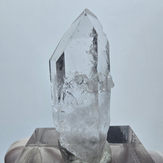 Enhydro Lemurian Phantom Quarz, 1x Blase Streep Mine Goboboseb, Namibia 32*12*11mm