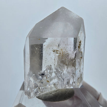 Lemurian Phantom Quarz Spitze Streep Mine Goboboseb, Namibia 32*23*18mm