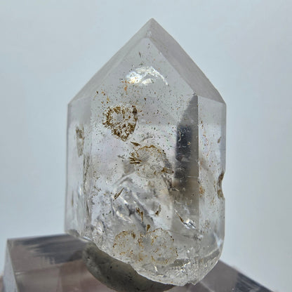 Lemurian Phantom Quarz Spitze Streep Mine Goboboseb, Namibia 32*23*18mm